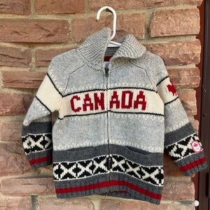 100% Lambs Wool Canadian Olympic Jacket